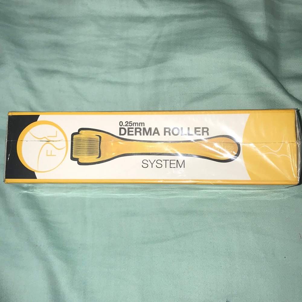 New 0.25mm Derma Roller Sanitized Titanium